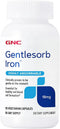 GNC Gentlesorb Iron 18mg, Required for Red Blood Cell Formation, Gentle Formula, 90 Count