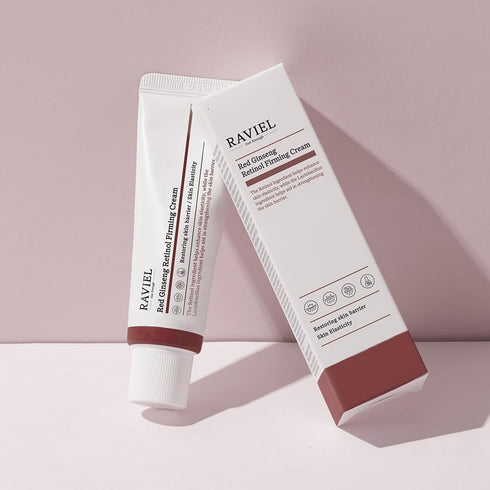RAVIEL Red Ginseng Retinol Cream (50ml / 1.69 fl. oz.) | Contains 104ppm Retinol
