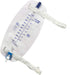 lifevv 3 Pack Easy-Tap Leg Bag Urinary Drainage Bag, 32 Oz with 3 18” Tubing, Anti-Reflux Valve, Cloth Straps