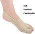 Bunion Straightener Protector Relief Sleeve with Gel, Cushioned Splint, Orthopedic Hallux Valgus Corrector, 2 Pcs (S)