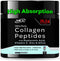 Collagen Peptides Powder with Vitamin C & Hyaluronic Acid, Hydrolyzed Multi Type I, II, III, V, X