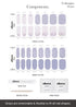 ohora Semi Cured Gel Nail Strips (N Afterglow), Works with Any Nail Lamps, Easy to Apply & Remove