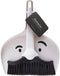 Peleg Design Dustache Mini Dustpan and Brush Set, Small Broom and Dustpan Set with Mustache Design for Home & On-The-Go