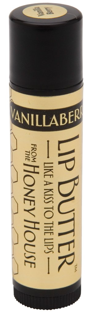 Honey House Naturals Lip Butter Tube, Vanillaberry