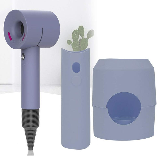 Quality Silicone Protective Cover for Dyson Hair Dryer, 2mm Thickness, Dust Proof, Multiple Colors Available