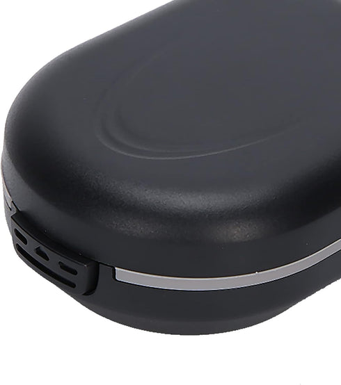 Hearing Aid Travel Case, Behind-the-Ear Accessories, Waterproof Drop Resistance Storage Box, Black (2.6 x 2 x 1in)