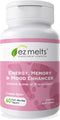 EZ Melts Dissolvable Energy, Memory & Mood Enhancer, 2-Month Supply of B-Vitamins, Sugar-Free
