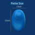 Siatelo Multifunctional Handheld Soft Face Electric Massager for Eye, Finger, Neck, Shoulder, Body Massage Tool and TMJ