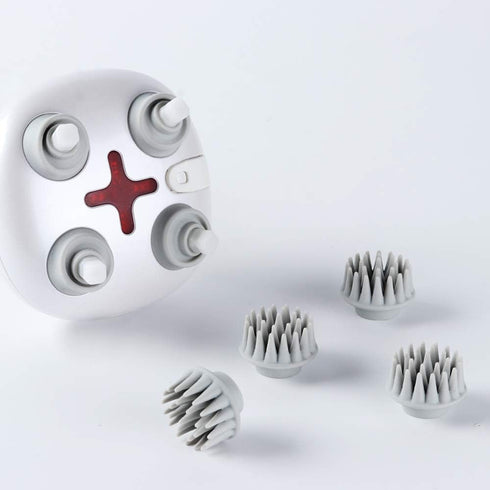 Rechargeable Electric Scalp Massager - Four-Finger Kneading for Ultimate Relaxation