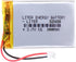 1000mAh Lithium Polymer ion Battery, 3.7V 523450 Rechargeable Battery Pack with JST 2.0mm Connector