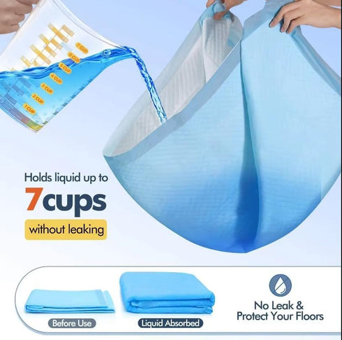 Welcoming Hands Healthcare Supplies 23 36 (100 Count) Welcoming Hands Disposable Bed Pads x in Leakproof Adults