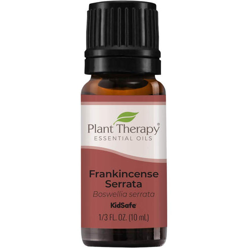 Plant Therapy Frankincense Serrata Essential Oil 10 mL (1/3 oz), 100% Pure, Natural Aromatherapy