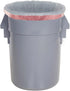 Clear Drawstring Large Trash Bags (30 Gallon, 60 Counts) - Garbage Bags for Home & Office Use