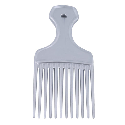 1Pc Grey Hair Pick and Barber Comb, Salon-Style Pick Comb for Curly Hair and Thick Hair Care Supplies