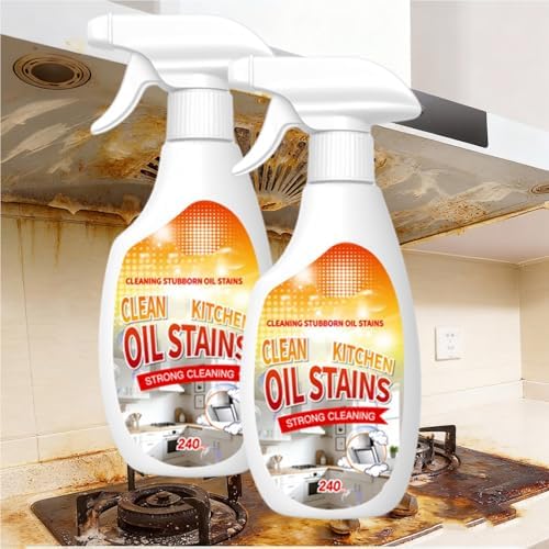 WUEOCU FIELL Heavy-Duty Kitchen Degreaser Foam Cleaner, Clean Kitchens Up Kitchen Oil Stains,