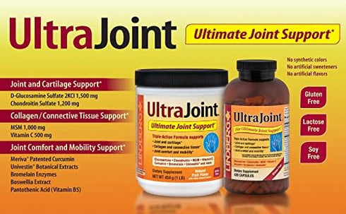 Lindberg Ultra Joint Support Supplement, 210 Capsules, Triple Action Formula