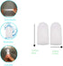 Gel Finger Protectors - Silicone Fingertips Caps for Finger Pain Relief, Trigger Finger, Arthritis (Medium)