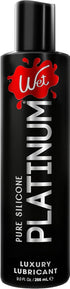 Wet Platinum Silicone-Based Personal Lubricant, 9 fl oz, Ultra Smooth, Waterproof Formula