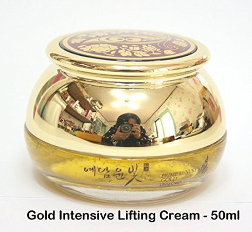 Premium Luxury Gold Women Facial Skin Care Set (4Pcs), Nourishing and Moisturizing Korea Cosmetic