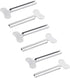 WNHNO 6Pcs Silvery Metal Tube Squeezer Keys, Toothpaste Metal Hair Dye Color Key