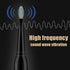 RED-NI Sonic Electric Toothbrush, USB Fast Charging Waterproof Toothbrush with 4 Free Replacement Heads
