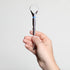 Model T Sweep Stainless Steel Tongue Cleaner, Medical Grade, Wider Cleaning Head, 2 Count, Dishwasher Safe, Reduce Bad