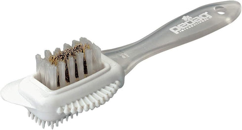 Pedag Suede Shoe Cleaner Brush, German Made, 4-Way Cleaning for Suede Leather Products, 1 Brush