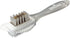 Pedag Suede Shoe Cleaner Brush, German Made, 4-Way Cleaning for Suede Leather Products, 1 Brush