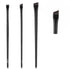 3 Pcs Fine Angled Eyeliner Brush Set, Thin Eyebrow Brush for Precision Gel Eye Liner and Brow Tinting
