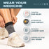 Ankle Compression Sleeve for Pain Relief, Medicine-Infused Compression Sleeve for Arthritis, Tendonitis, Plantar