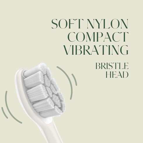 Sonicare Eco-Friendly Toothbrush Replacement Heads | Compatible with Philips Sonicare | 4 Pack with Soft Nylon Bristles