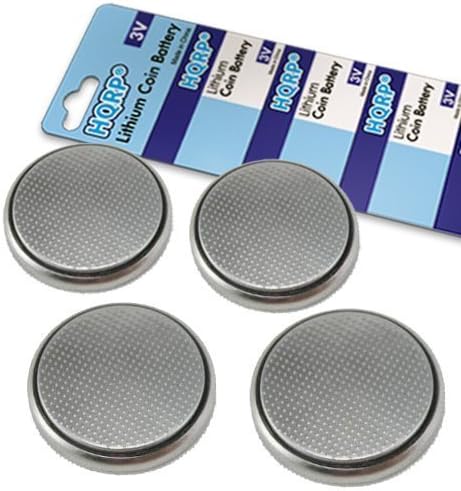 HQRP 4-Pack Lithium Battery - Compatible with FreeStyle Lite Blood Glucose Meter