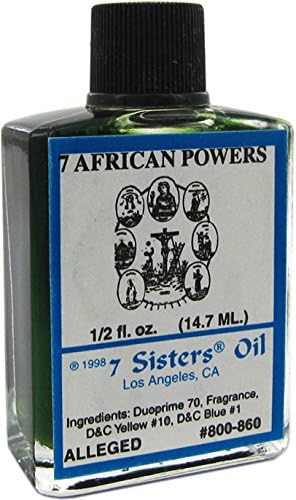 7 Sisters of New Orleans Perfumed Anointing Oil - Seven African 1/2oz