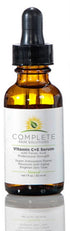 Natural Vitamin C E Serum with Ferulic and Hyaluronic Acid, 1 oz