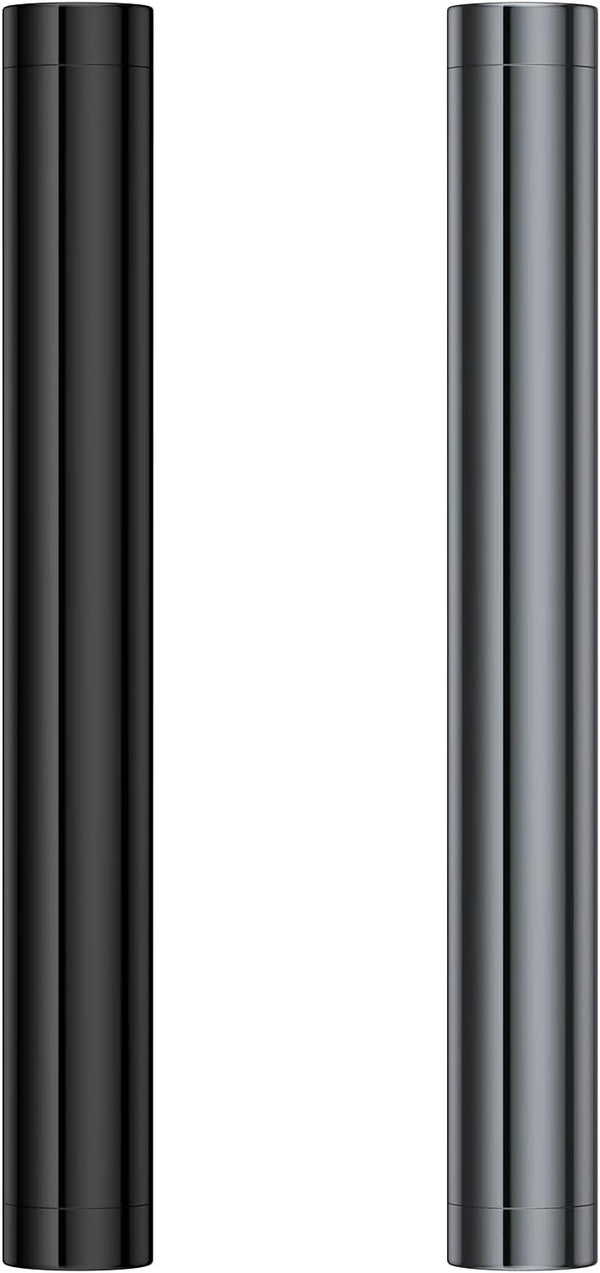 Portable Aluminum Metal Tube Container (2 Pack), Waterproof Storage Tube Holder Case, Fits in Pocket or Purse