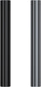 Portable Aluminum Metal Tube Container (2 Pack), Waterproof Storage Tube Holder Case, Fits in Pocket or Purse