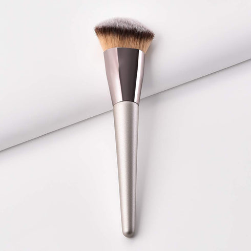 VVS Professional Makeup Brush Set, Premium Synthetic Kabuki Foundation Brush, Blending Powder Applicator (Gold 1)