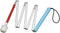 VSONE Aluminum Mobility Folding White Cane for Vision Impaired and Blind People (Folds