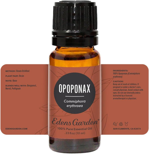 Edens Garden Opoponax Essential Oil - 100% Pure Premium Grade, Natural Therapeutic Aromatherapy, 10 ml (.33 fl oz)