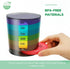 Weekly Pill Organizer (Twice-A-Day), Portable 7 Day Pill Box Case with Stackable AM/PM Compartments for Vitamins,