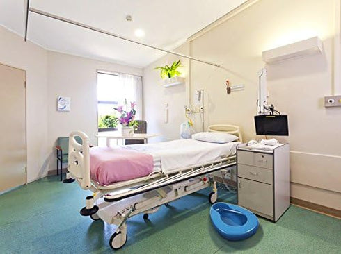 ONEDONE Bedpan for Elderly Females Heavy Duty Bed Pans for Elderly Men Women Thick Large Bedpans for Bedridden Patient