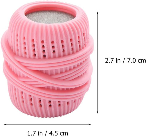 Gatuida Fabric Softener, 3pcs Set Laundry Ball Dispenser for Washing Machine, TPE Household Friendly