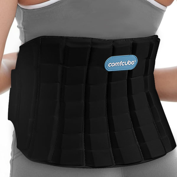 Back Ice Pack for Lower Back Pain Relief, 2 Hours Long Lasting Cold Therapy Flexible Wrap for Back Injuries, Sciatica,