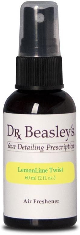 Dr. Beasley's Lemon Lime Twist Scent, 2 Fl Oz Spray Bottle, Eliminates Odors for Car or Home