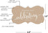 Andaz Press Fancy Frame Rectangular Label Stickers, Thank You for Celebrating with Us, Kraft Print, 36-Pack Wedding