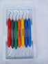 QUANTAFIT EXPORTS Set 7 Professional Dental Teeth Cleaning Oral Care Kit with Plaque Remover of Pcs