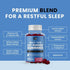 Night Time Fat Burner Gummies, Sleep Support & Weight Loss Supplement, 60ct for Men & Women