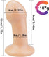 JESHVA 3.5 Inches Sets Little Realistic Dildo for Adult, Sex Toys for G spot Stimulator Anal Play, Lifelike Fake Penis