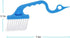 2 in 1 Window & Sliding Door Track Cleaning Brushes