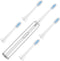 Non-Rechargeable Electric Toothbrush with Soft Brush Heads Cleaning Device Portable Design for